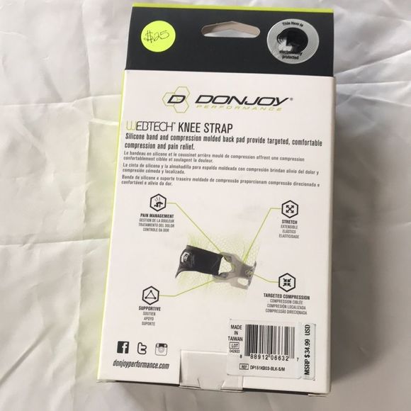DonJoy performance Webtech knee strap - Picture 3 of 5